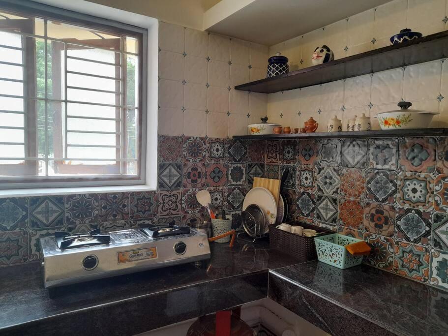 A Chettinad Villa In Coimbatore On The Way To Adiyogi And Nearer To Maruthamalai מראה חיצוני תמונה
