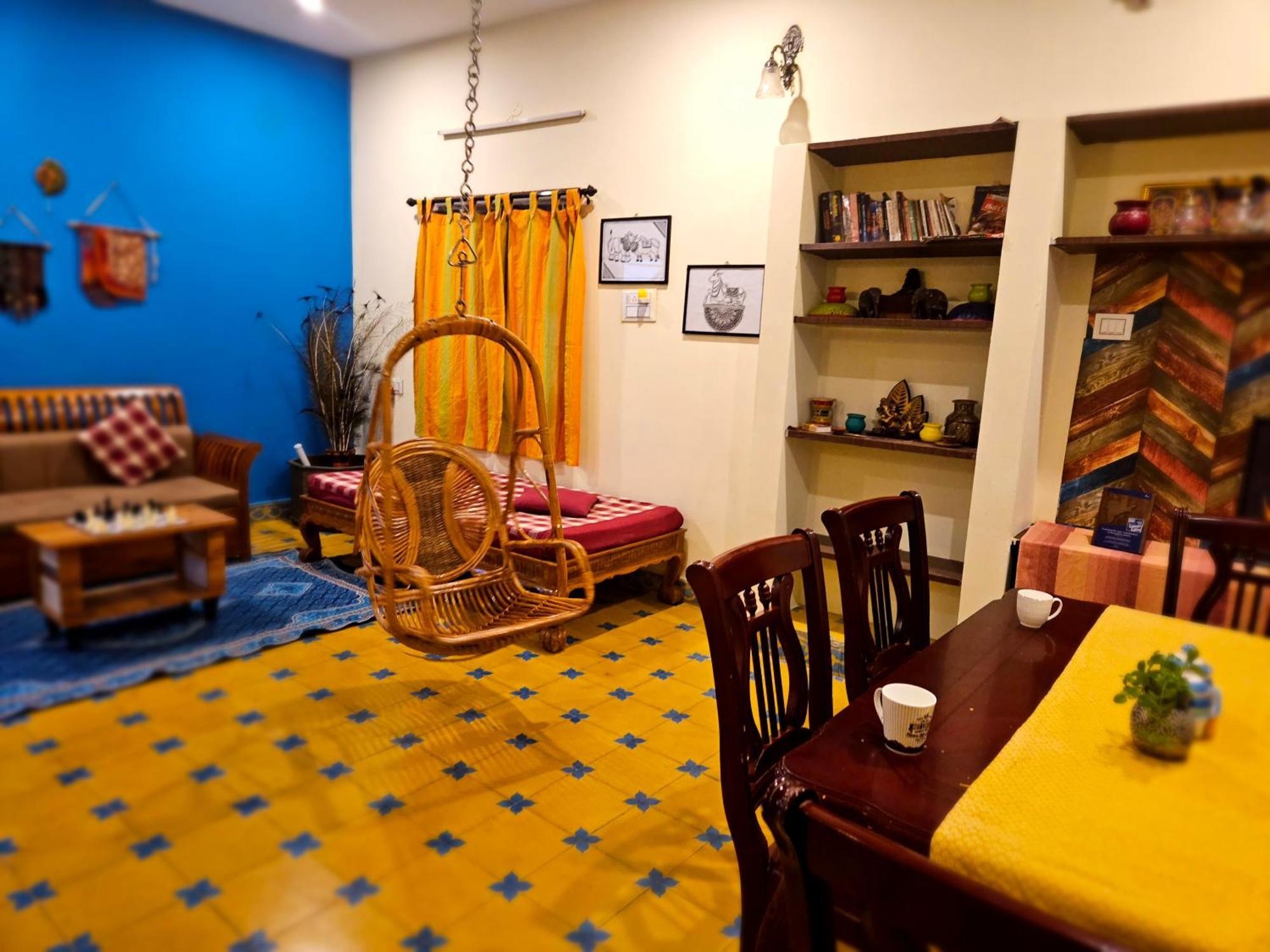 A Chettinad Villa In Coimbatore On The Way To Adiyogi And Nearer To Maruthamalai מראה חיצוני תמונה